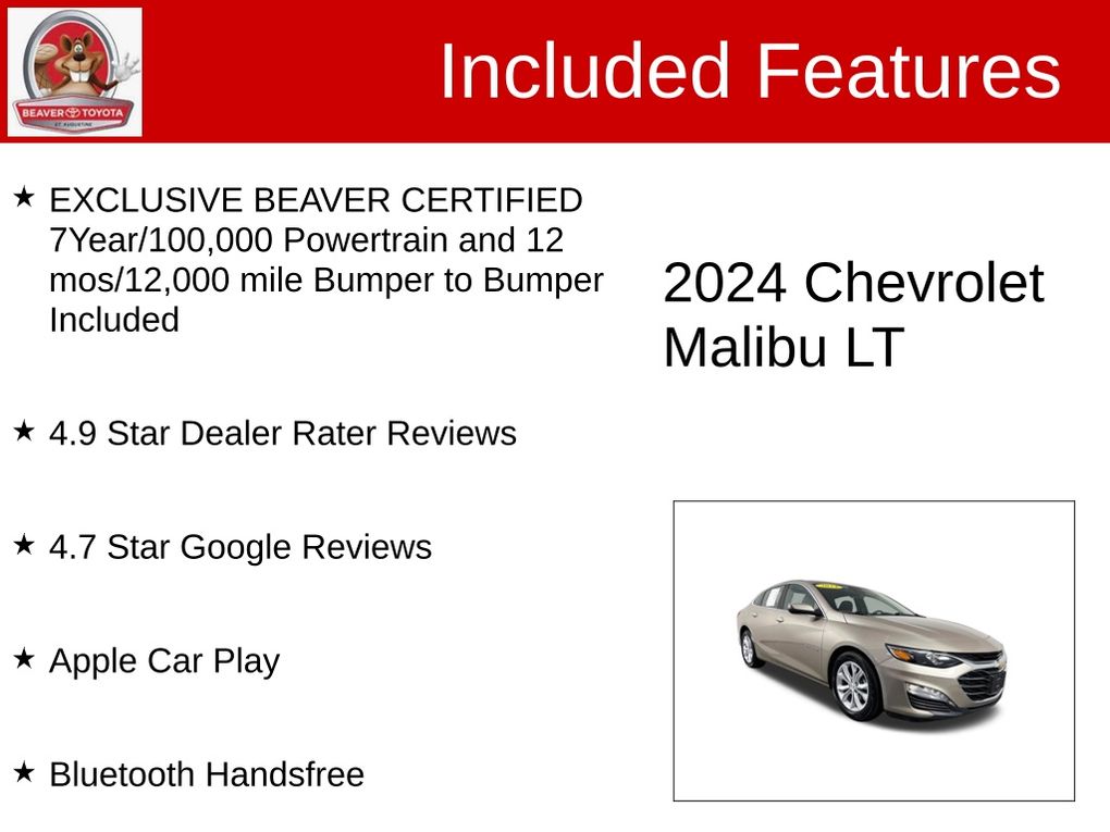 Used 2024 Chevrolet Malibu Sedan