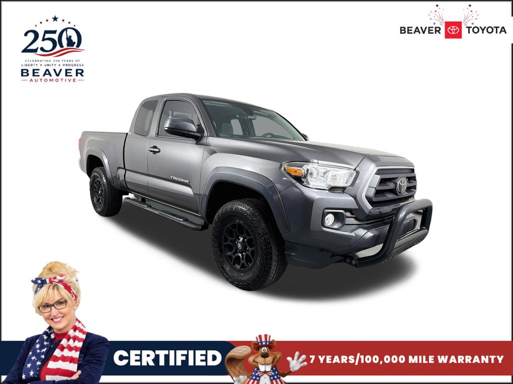 Magnetic Gray Metallic 2021 Toyota Tacoma Pickup Truck 4X2 6-Speed Automatic