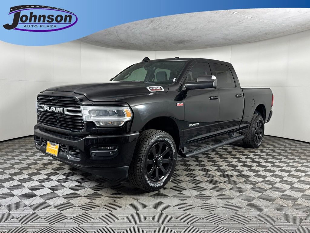 Diamond Black Crystal Pearlcoat 2019 RAM 2500 Pickup Truck Four-Wheel Drive 8-Speed Automatic