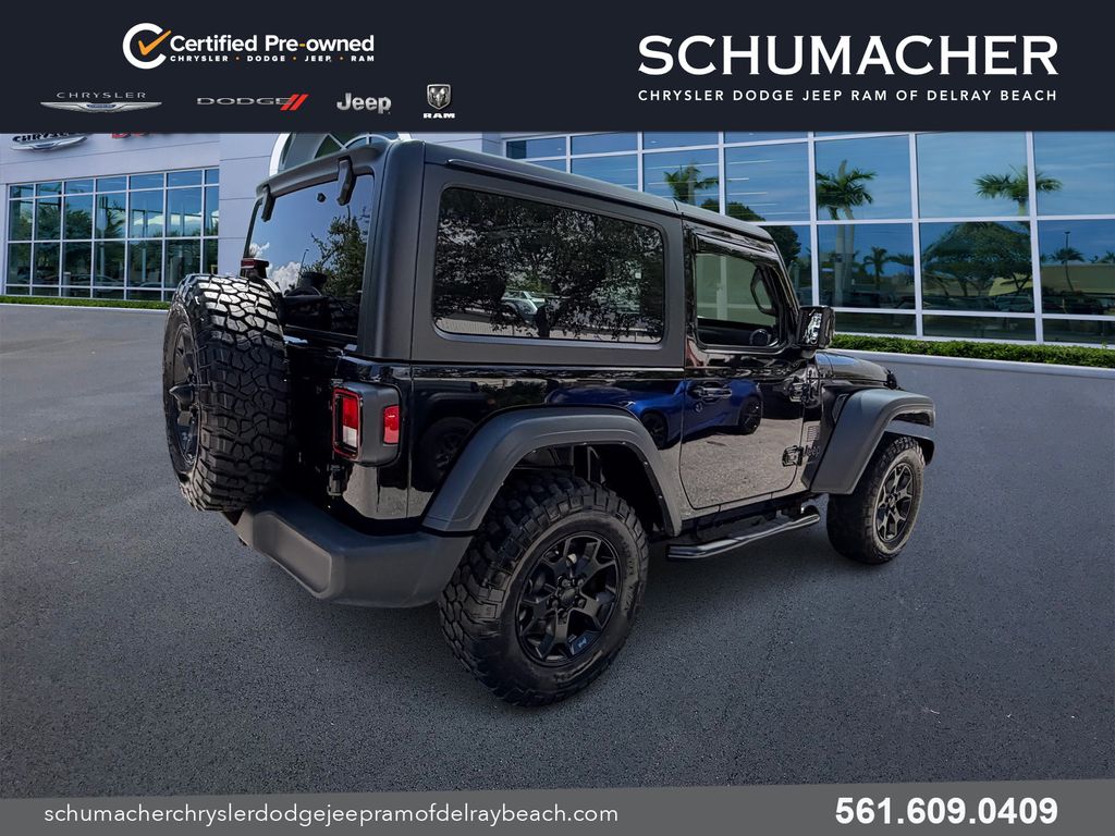 used 2023 Jeep Wrangler car, priced at $26,888
