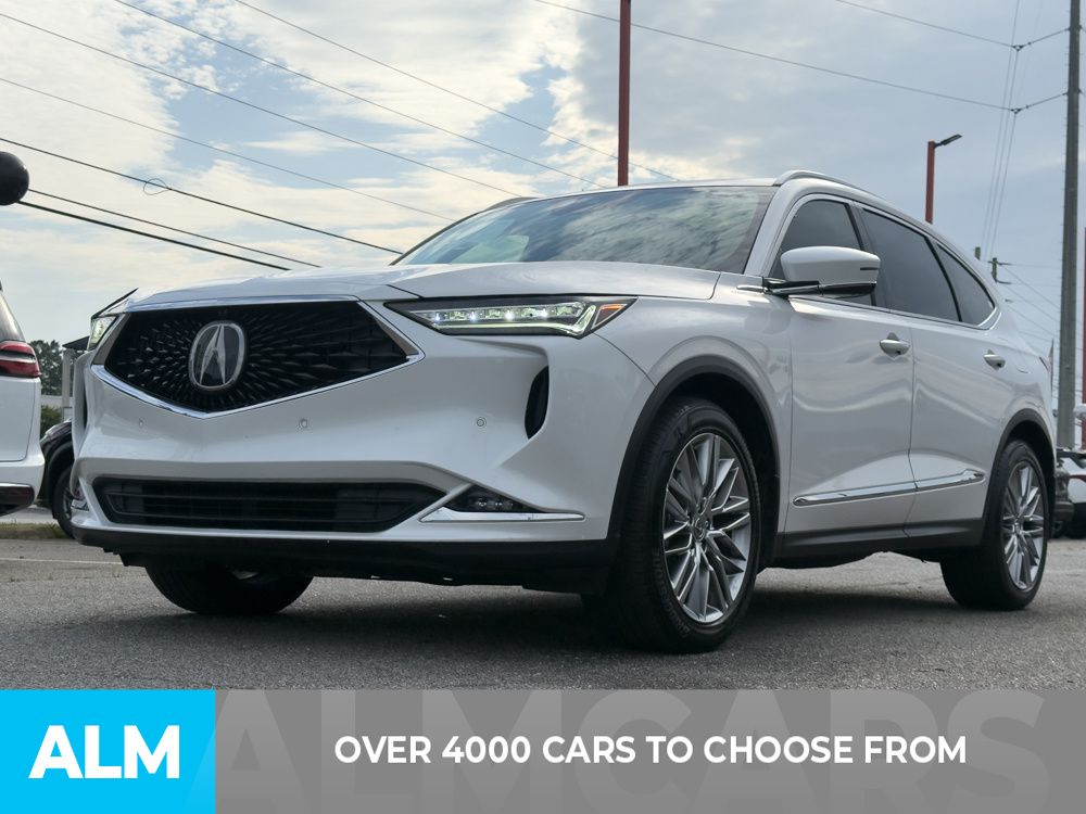 Used 2024 Platinum White Pearl Acura Advance image 2