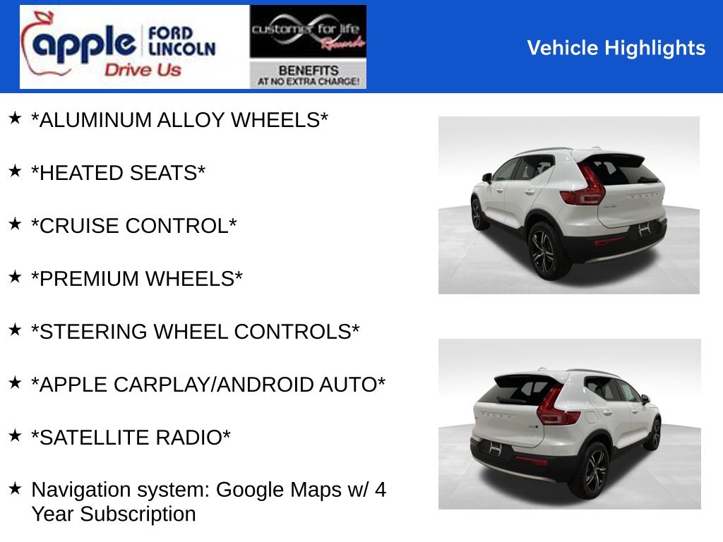 2025 Volvo XC40 B5 Core Bright Theme