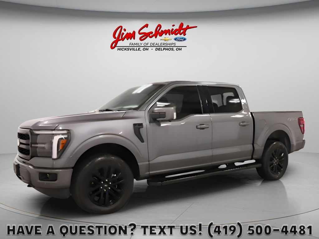 Carbonized Gray Metallic 2025 Ford F-150 Pickup Truck Four-Wheel Drive Automatic