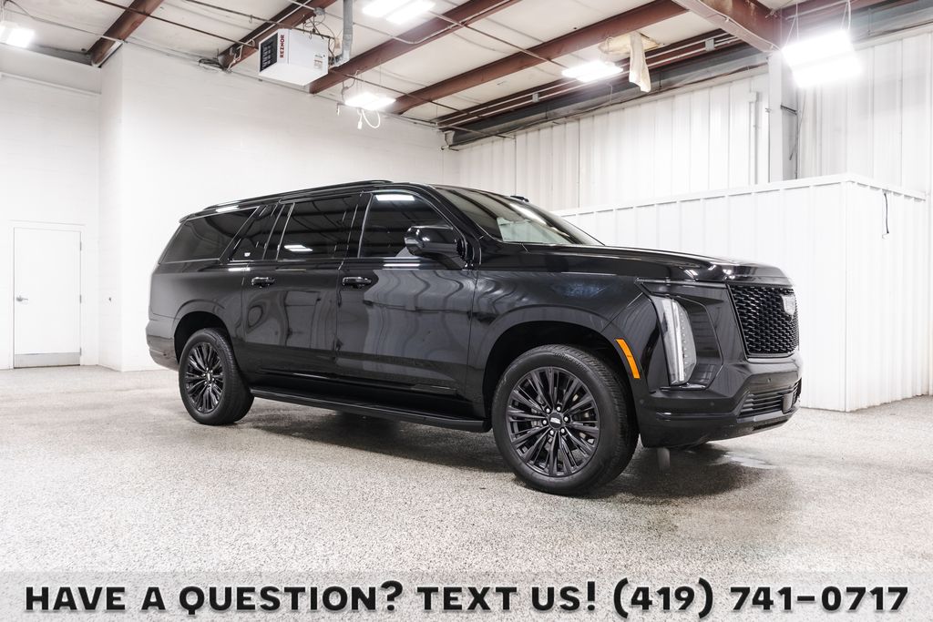 Black Raven 2025 Cadillac Escalade ESV Sport 4WD SUV / Crossover Four-Wheel Drive Automatic