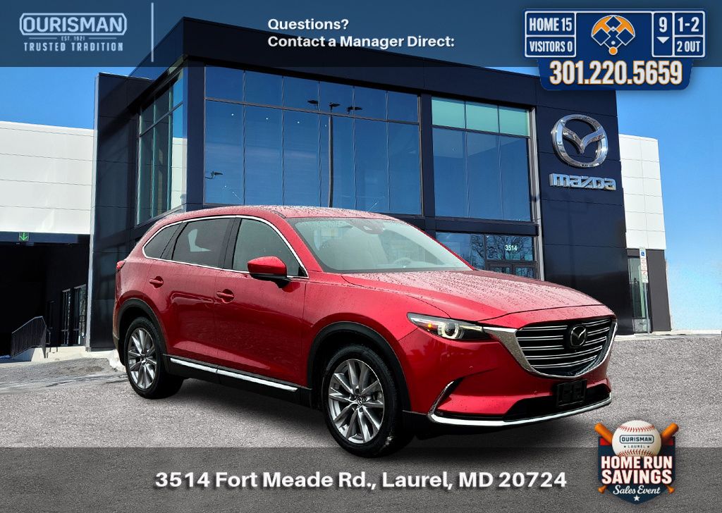 Soul Red Crystal Metallic 2023 Mazda CX-9 Grand Touring AWD SUV / Crossover All-Wheel Drive 6-Speed Automatic