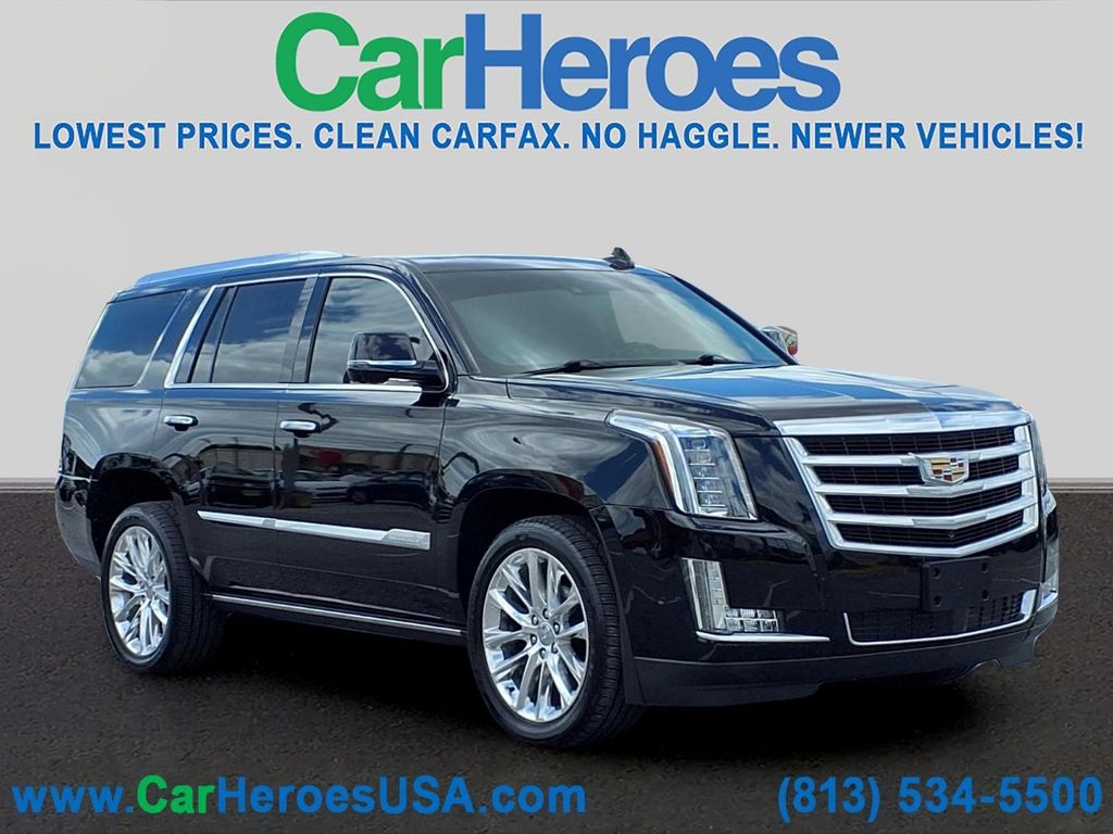 Dark Adriatic Blue Metallic 2020 Cadillac Escalade Premium Luxury 4WD SUV / Crossover Four-Wheel Drive