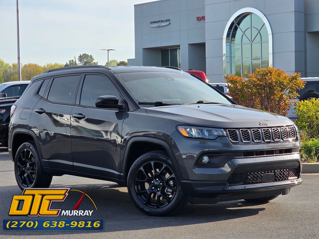 Baltic Gray Metallic Clearcoat 2024 Jeep Compass Latitude 4WD SUV / Crossover Four-Wheel Drive 8-Speed Automatic