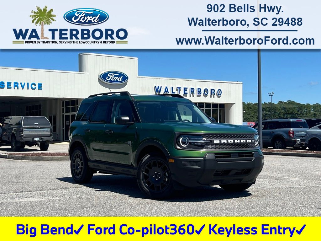 2025 Ford Bronco Sport Big Bend Green at Walterboro Ford