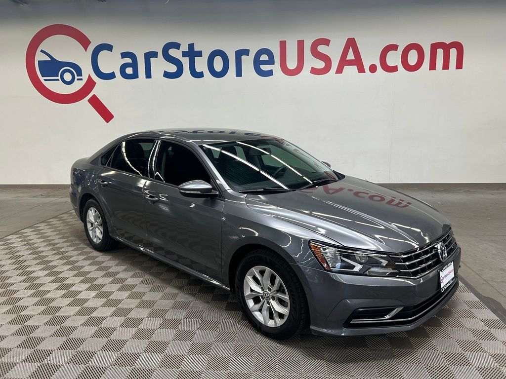 Platinum Gray Metallic 2018 Volkswagen Passat 2.0T S FWD Sedan Front-Wheel Drive 6-Speed Automatic