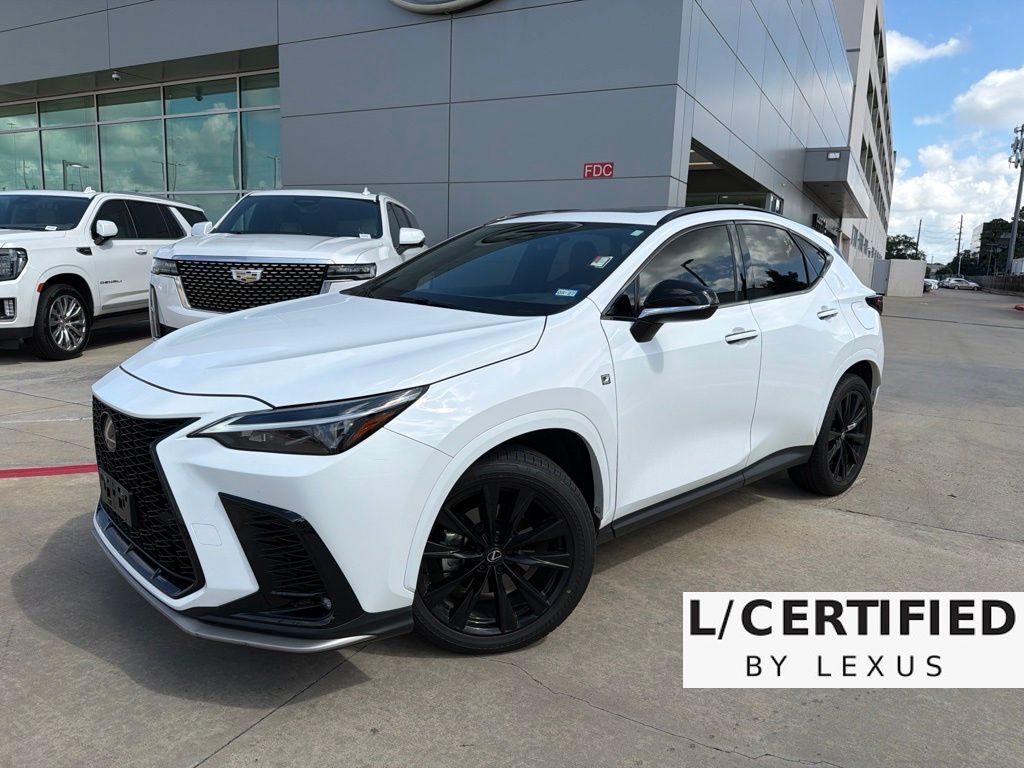 2024 Lexus NX 350 F SPORT Handling White at Westside Lexus