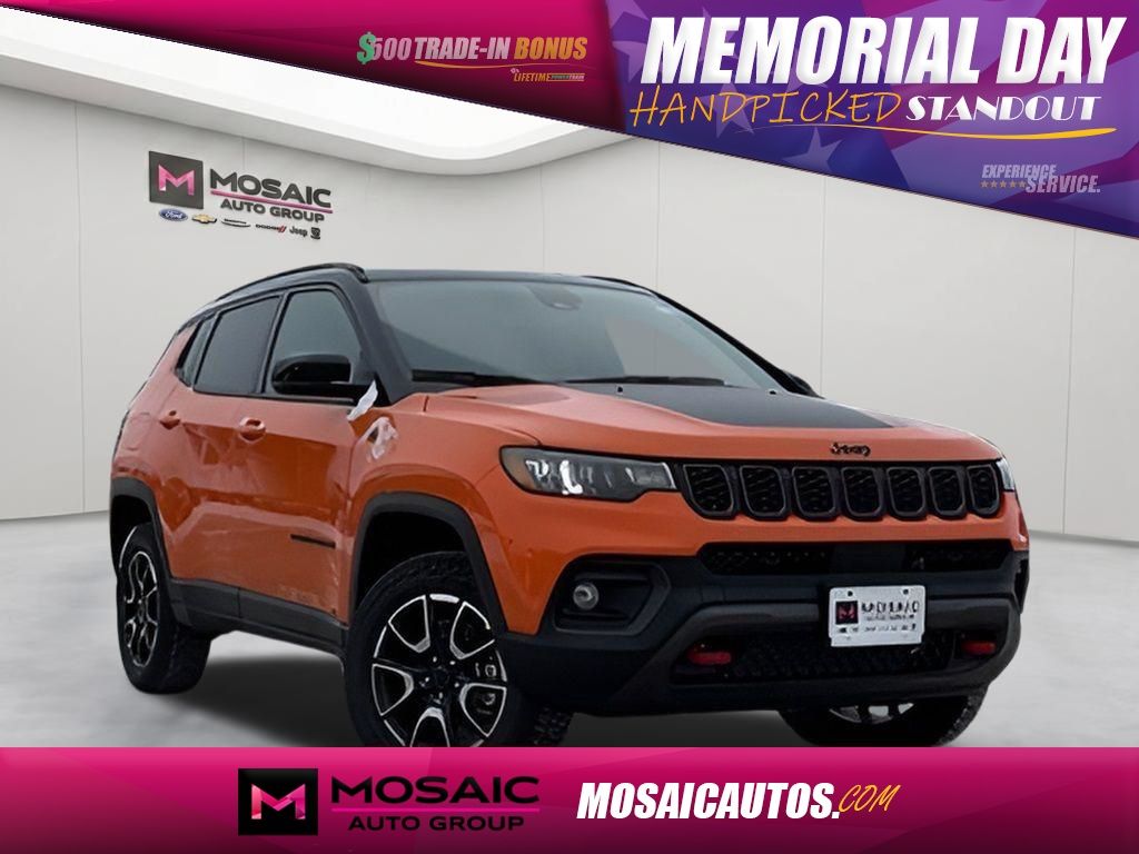 Joose 2026 Jeep Compass Trailhawk 4WD SUV / Crossover Four-Wheel Drive 8-Speed Automatic