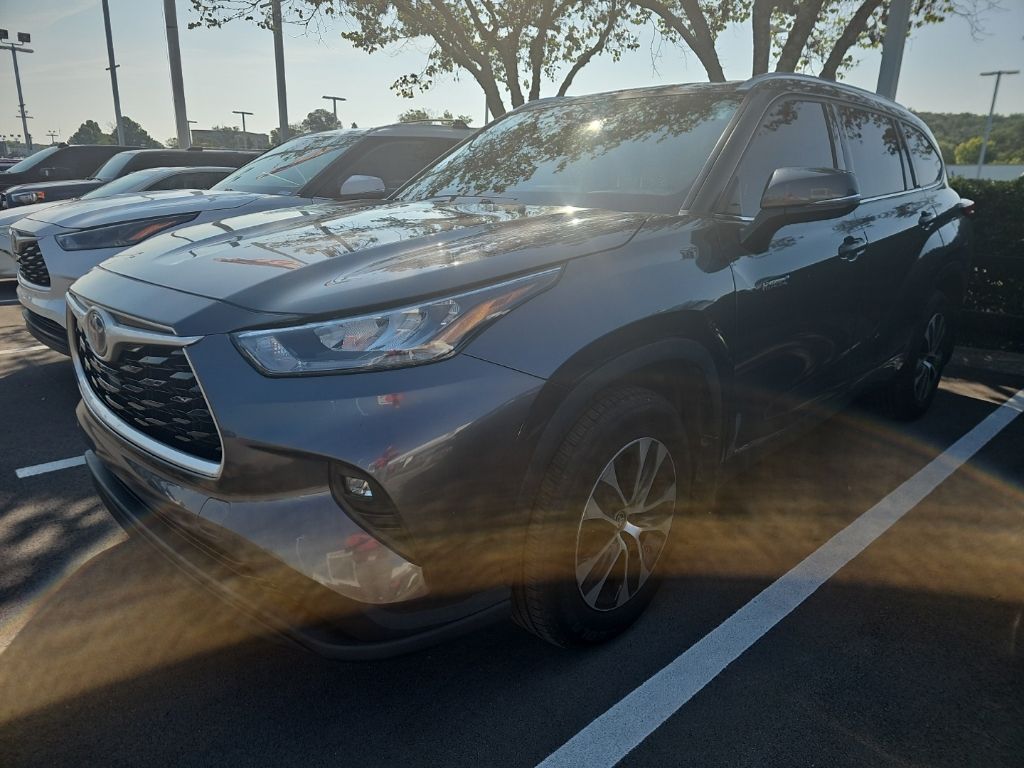 Magnetic Gray Metallic 2020 Toyota Highlander Hybrid SUV / Crossover All-Wheel Drive Continuously Variable Transmission