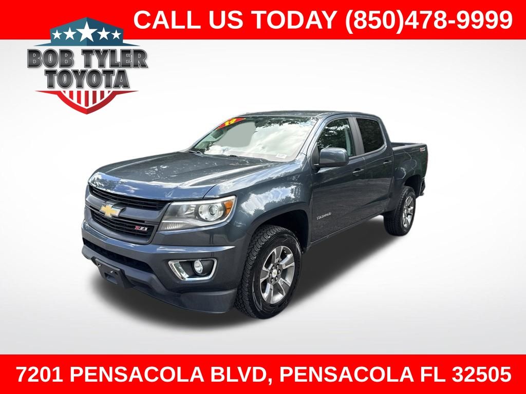 Shadow Gray Metallic 2019 Chevrolet Colorado Pickup Truck Four-Wheel Drive 8-Speed Automatic