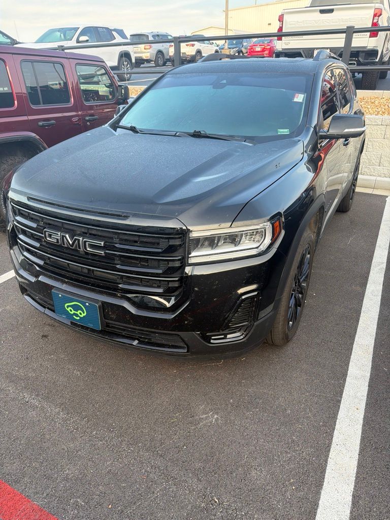 Black (Ebony Twilight Metallic) 2023 GMC Acadia SUV / Crossover Front-Wheel Drive 9-Speed Automatic
