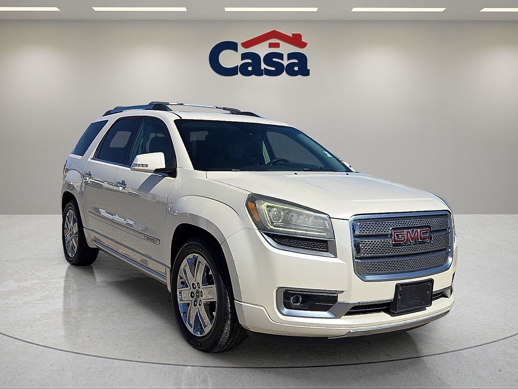 White Diamond Tricoat 2015 GMC Acadia Denali AWD SUV / Crossover All-Wheel Drive 6-Speed Automatic