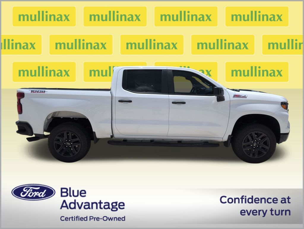 Certified Used 2025 White Chevrolet Custom Trail Boss image 2