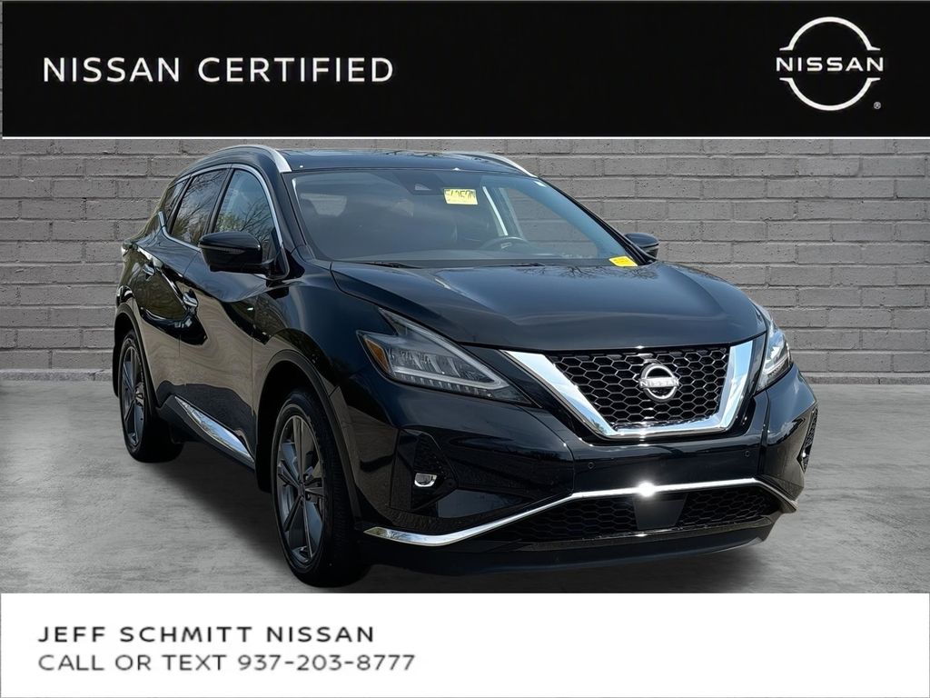 Super Black 2024 Nissan Murano SUV / Crossover Front-Wheel Drive Continuously Variable Transmission