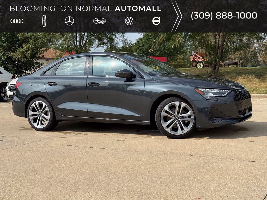 Gray 2026 Audi A3 Hatchback 7-Speed Automatic