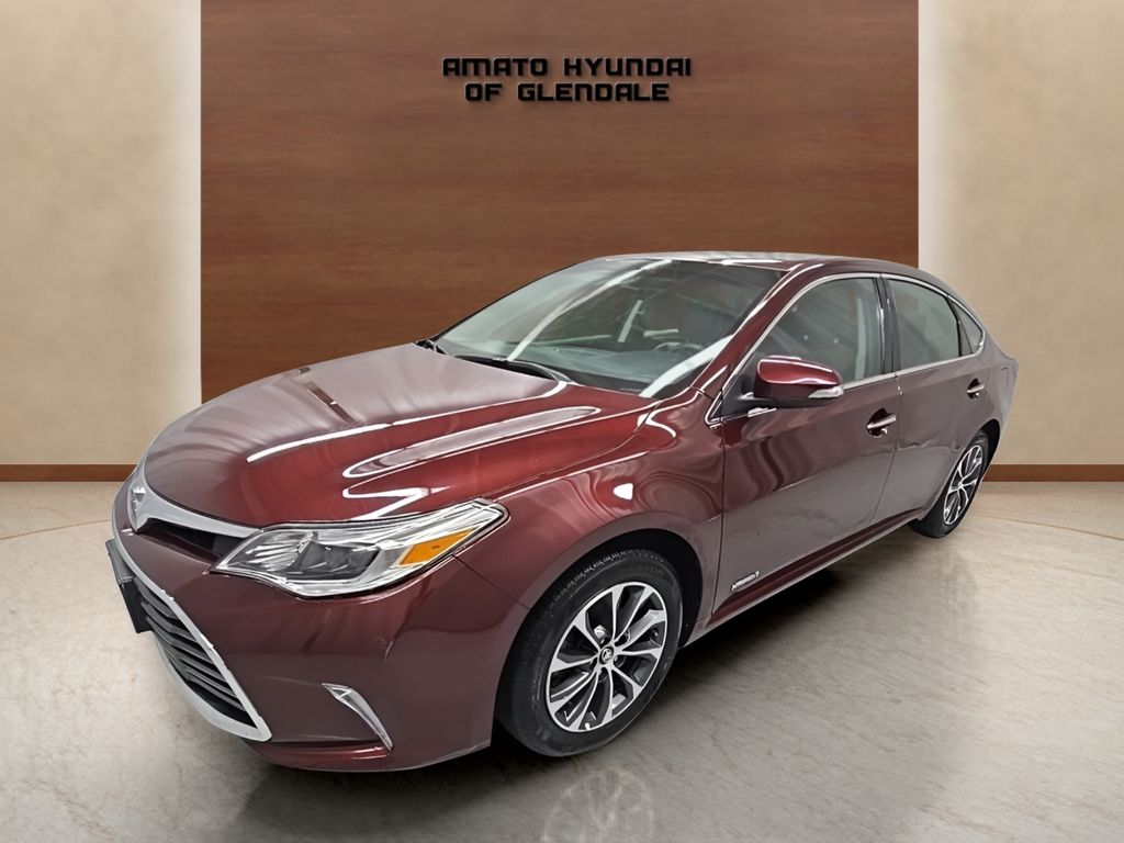 Red (Maroon) 2017 Toyota Avalon Hybrid XLE Plus FWD Sedan Front-Wheel Drive Continuously Variable Transmission
