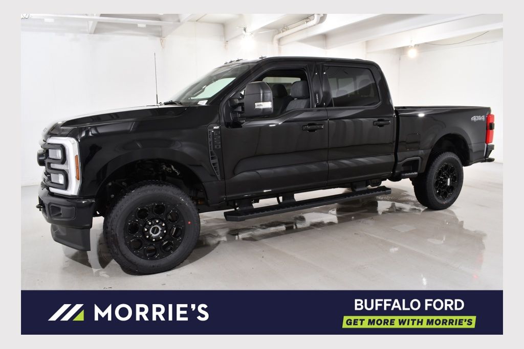 Black Metallic 2026 Ford F-250 Super Duty Pickup Truck Four-Wheel Drive Automatic
