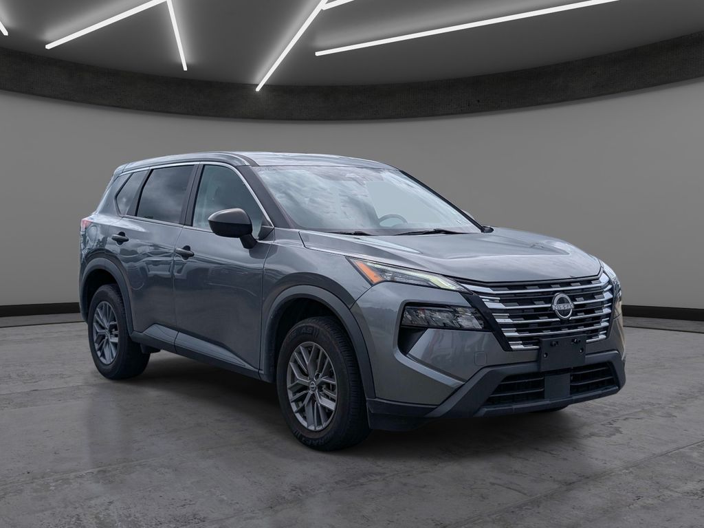 Gray (Gun Metallic) 2024 Nissan Rogue SUV / Crossover All-Wheel Drive Continuously Variable Transmission