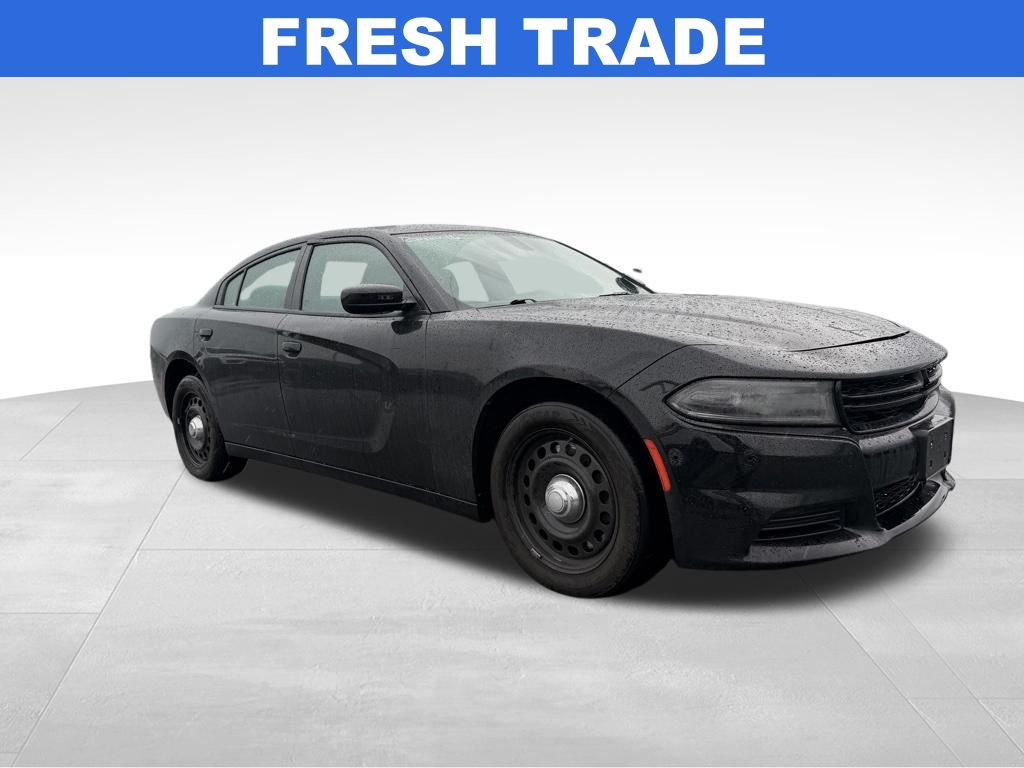 Pitch Black Clearcoat 2023 Dodge Charger Police AWD Sedan All-Wheel Drive 8-Speed Automatic