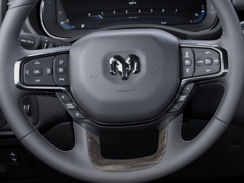 New 2026 Diamond Black Crystal Pearlcoat Ram Limited image 19