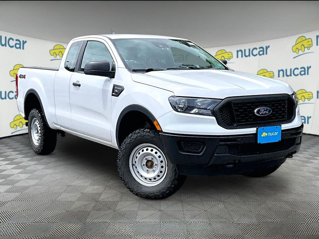 Oxford White 2021 Ford Ranger Pickup Truck Four-Wheel Drive Automatic