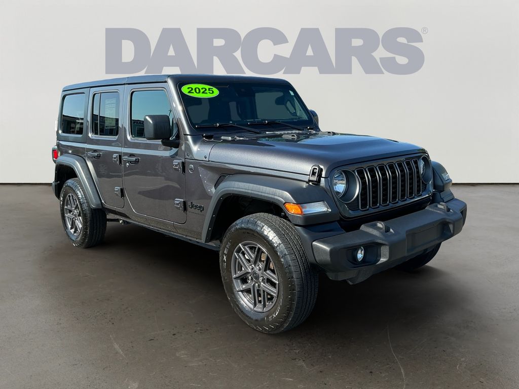 Gray (Granite Crystal Metallic Clearcoat) 2025 Jeep Wrangler SUV / Crossover Four-Wheel Drive 8-Speed Automatic