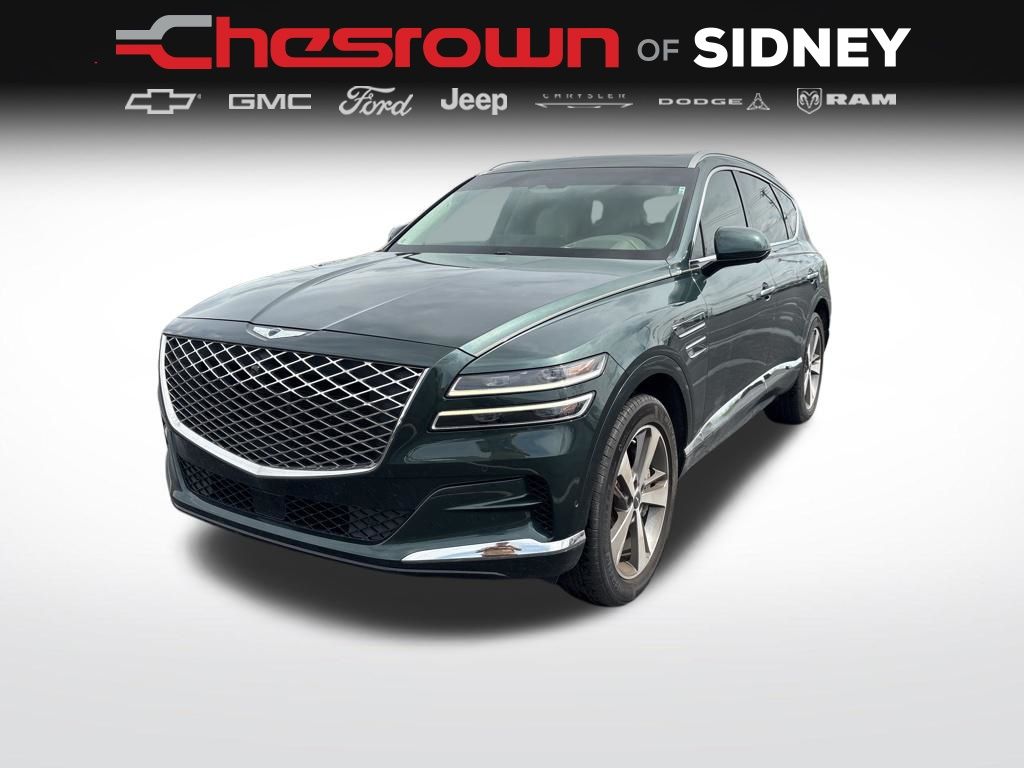 Cardiff Green 2021 Genesis GV80 3.5T AWD SUV / Crossover All-Wheel Drive 8-Speed Automatic