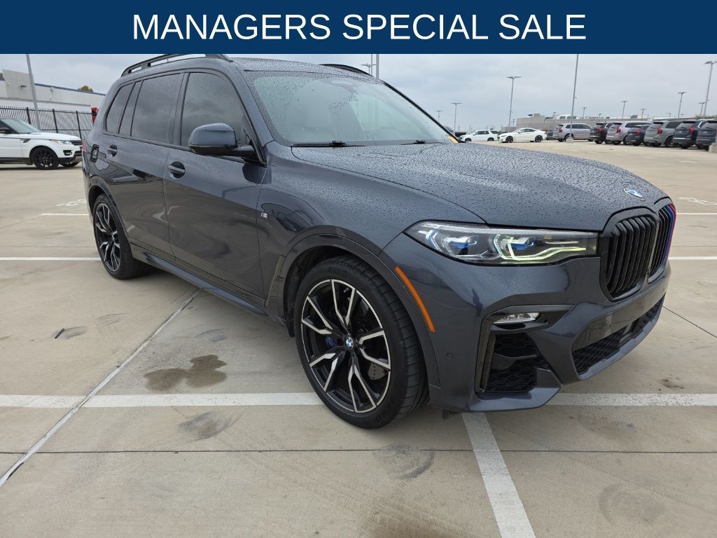 Arctic Gray Metallic 2019 BMW X7 SUV / Crossover All-Wheel Drive 8-Speed Automatic