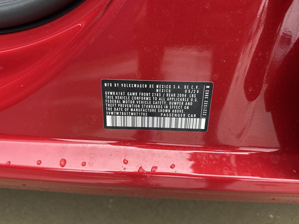 2026 Volkswagen Jetta 1.5T SE Red at DeMontrond Auto Country