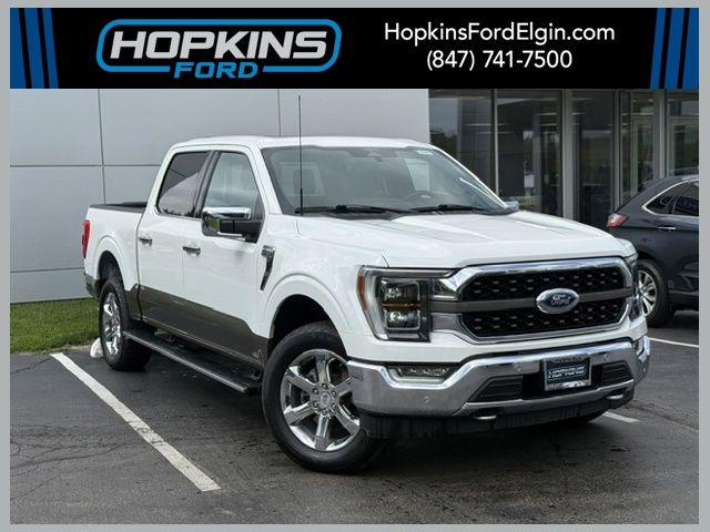 Star White Metallic Tri-Coat 2023 Ford F-150 Pickup Truck Four-Wheel Drive Automatic