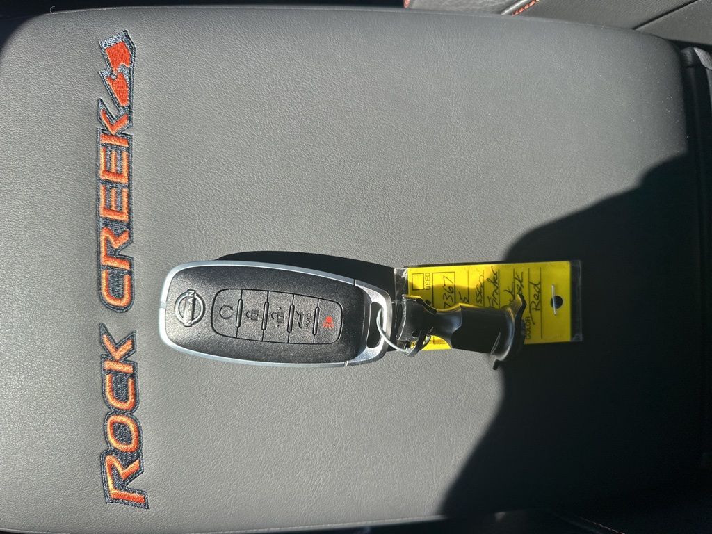 2025 Scarlet Ember Tintcoat Nissan Pathfinder Rock Creek 4X4 SUV