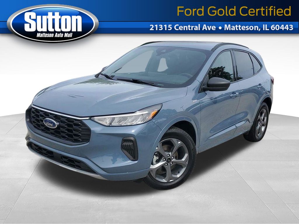 Vapor Blue 2023 Ford Escape SUV / Crossover All-Wheel Drive 8-Speed Automatic