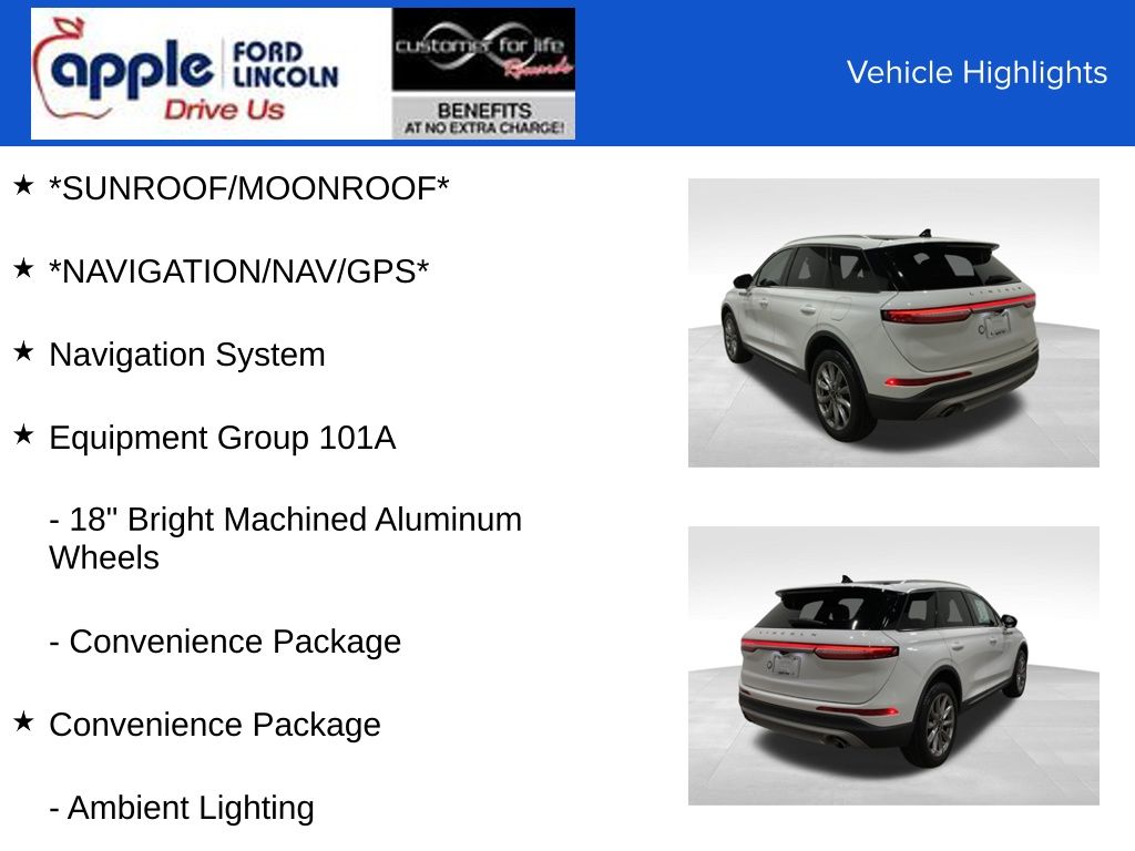 2021 Lincoln Corsair Standard
