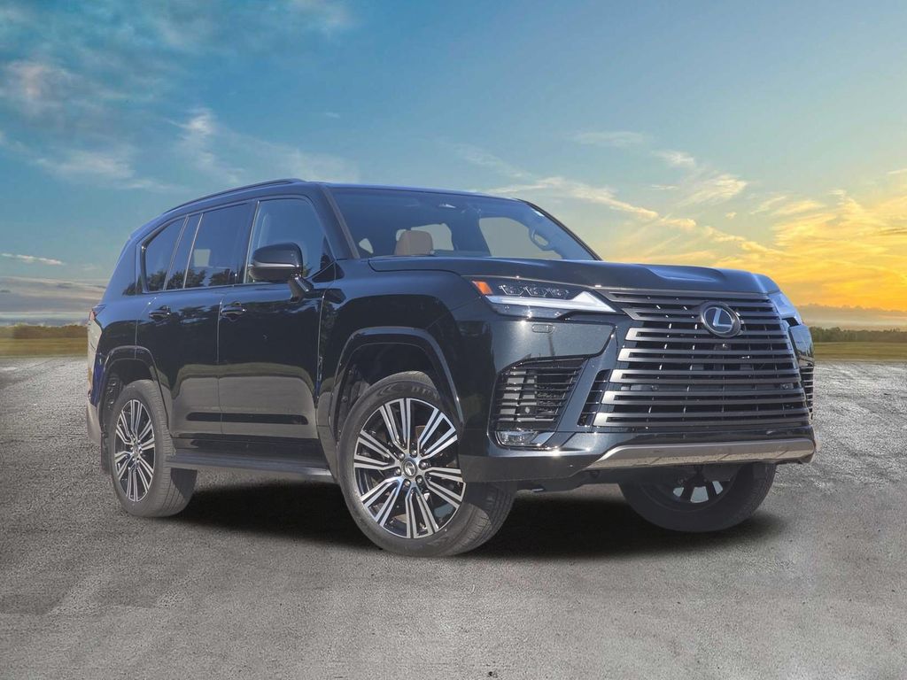 Black (Caviar) 2025 Lexus LX SUV / Crossover All-Wheel Drive Automatic