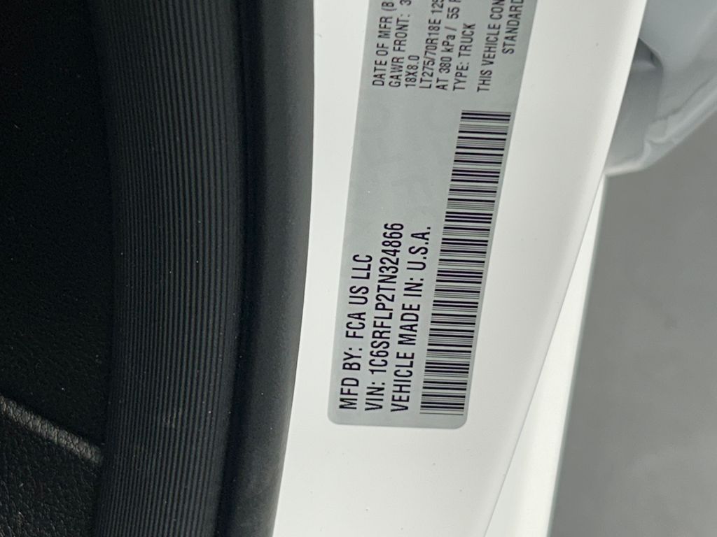 New 2026 Bright White Clearcoat Ram Rebel image 43