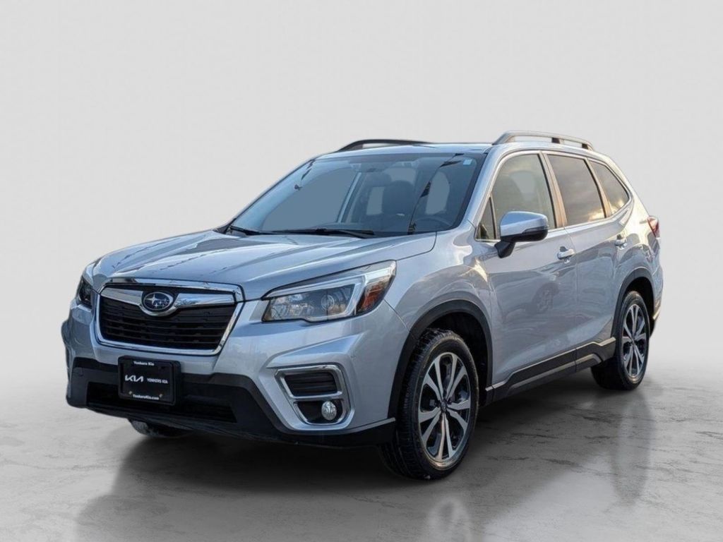 Ice Silver Metallic 2021 Subaru Forester Limited Crossover AWD SUV / Crossover All-Wheel Drive Continuously Variable Transmission