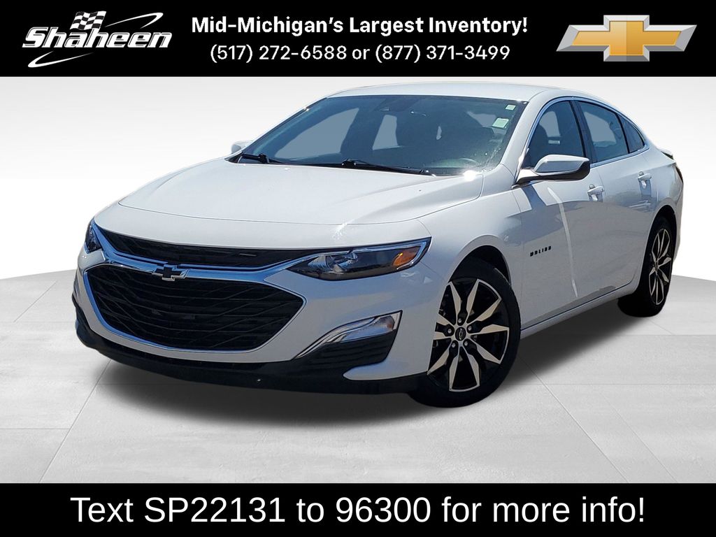 Summit White 2024 Chevrolet Malibu Sedan Front-Wheel Drive Continuously Variable Transmission
