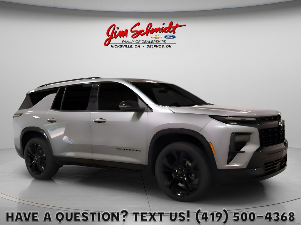 Sterling Gray Metallic 2027 Chevrolet Traverse SUV / Crossover Four-Wheel Drive 8-Speed Automatic