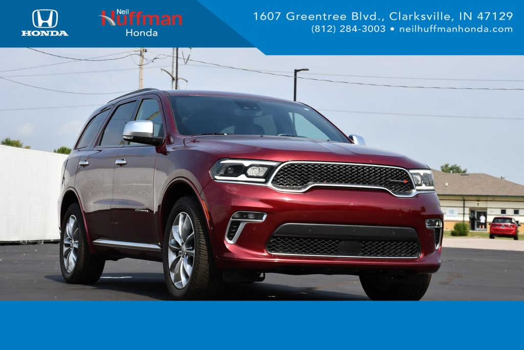 Octane Red Pearlcoat 2022 Dodge Durango SUV / Crossover All-Wheel Drive 8-Speed Automatic