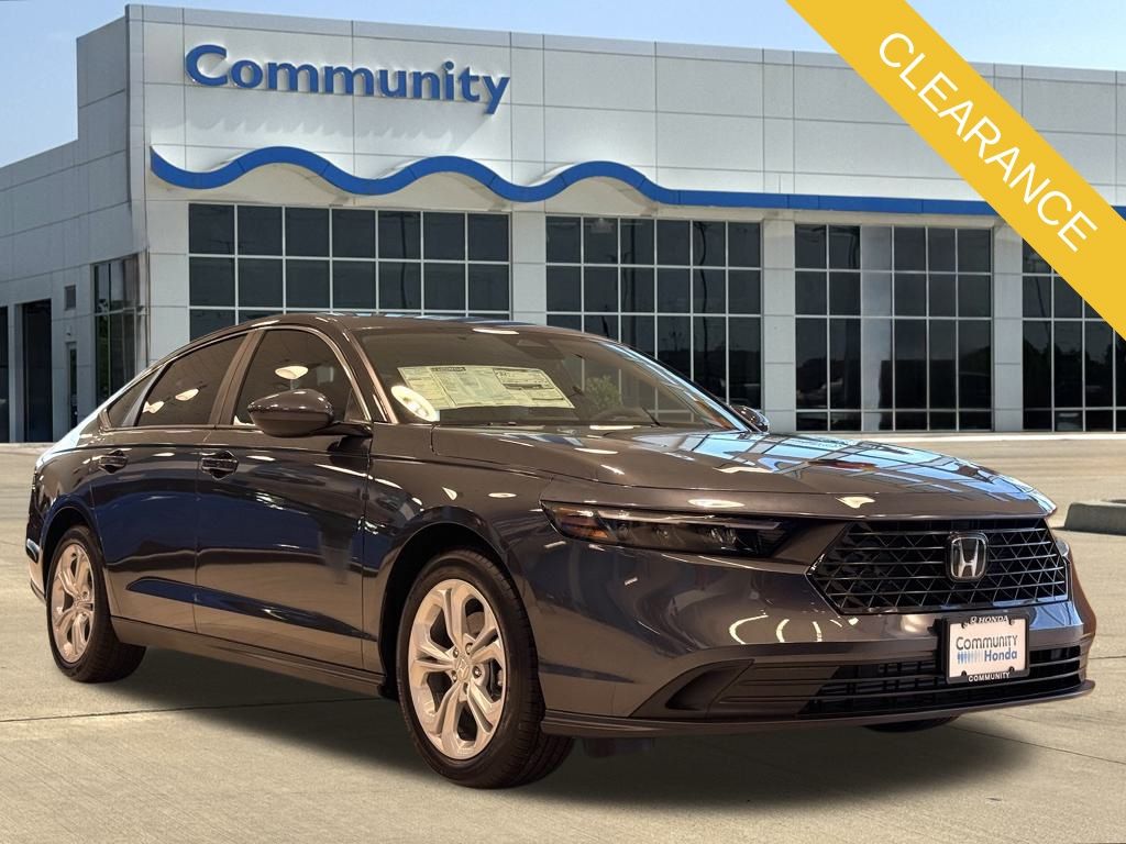 2025 Honda Accord LX Gray at Mac Haik CDJR North Houston