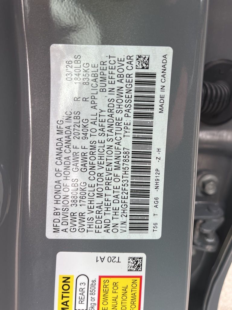 Thumbnail: 2026 Honda Civic - 6