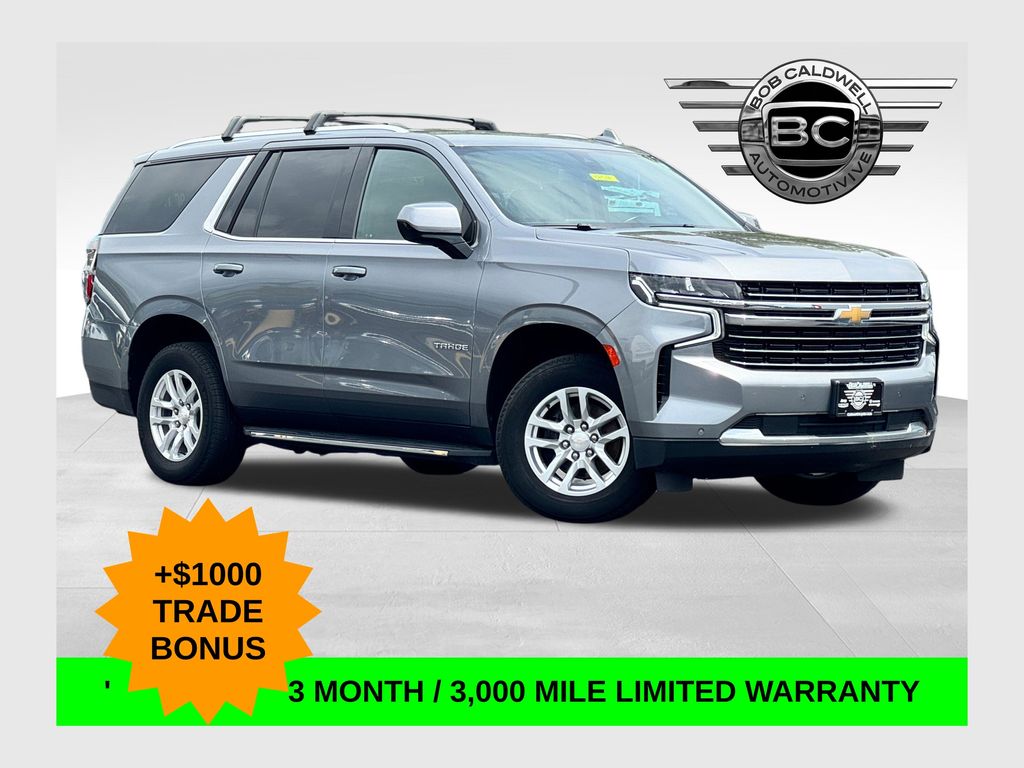 Gray (Satin Steel Metallic) 2022 Chevrolet Tahoe SUV / Crossover Four-Wheel Drive