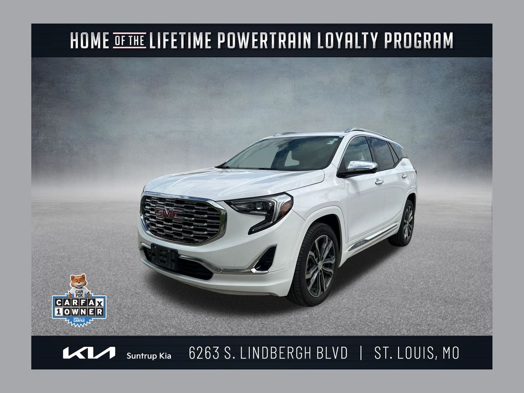 Summit White 2018 GMC Terrain SUV / Crossover Front-Wheel Drive 9-Speed Automatic