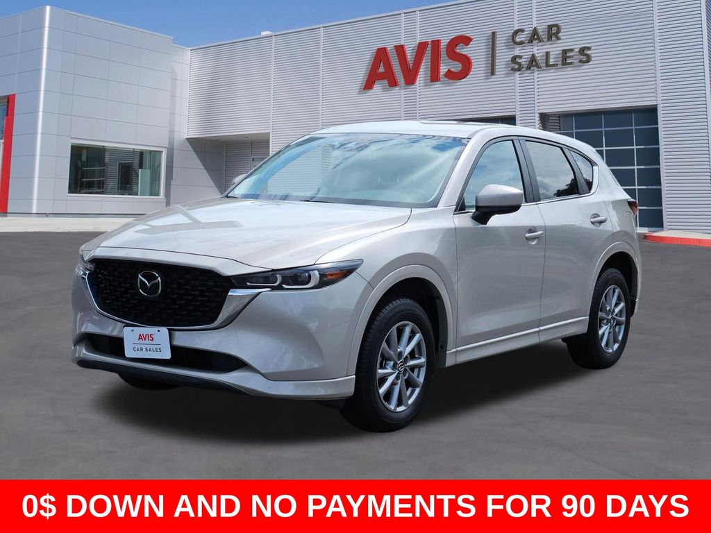 Gray (Platinum Quartz Metallic) 2025 Mazda CX-5 2.5 S Select AWD SUV / Crossover All-Wheel Drive 6-Speed Automatic