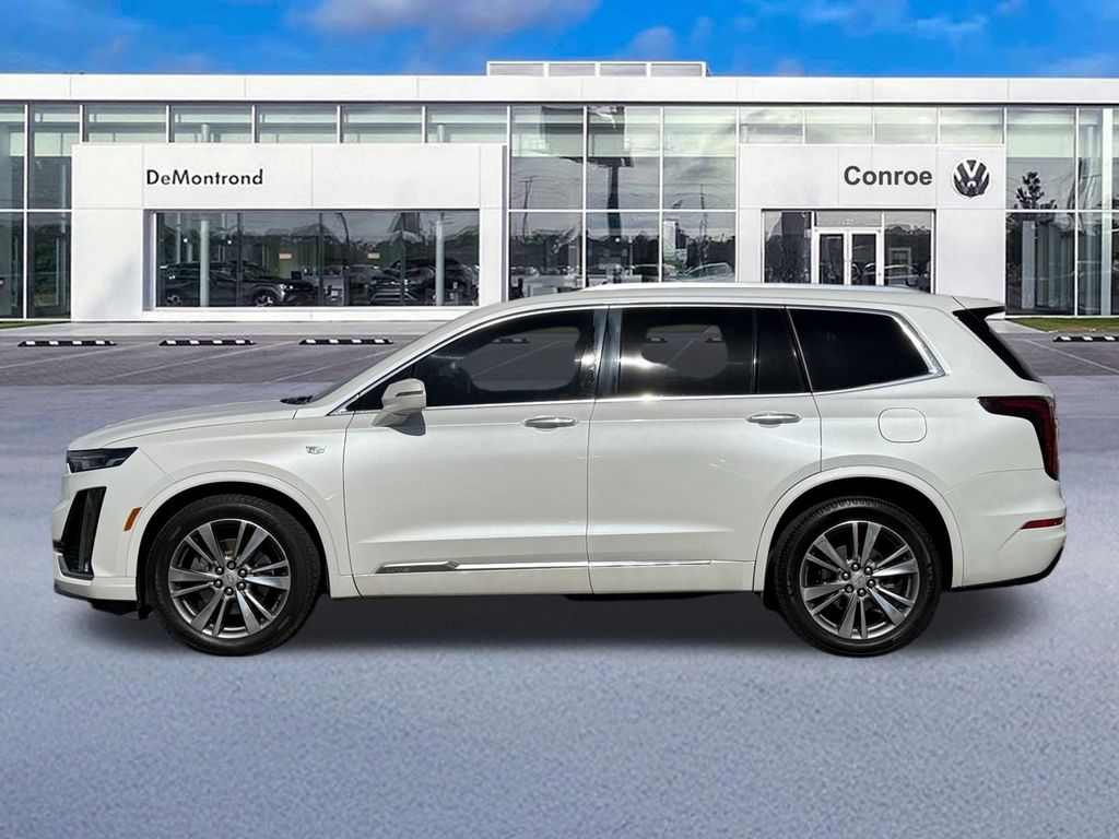 2020 Cadillac XT6 Premium Luxury White at DeMontrond Gulf Freeway
