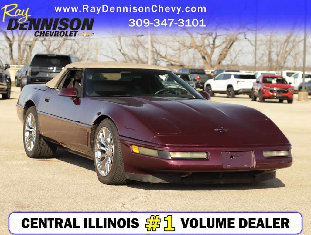 1995 Chevrolet Corvette Convertible RWD Convertible Rear-Wheel Drive 6-Speed Manual