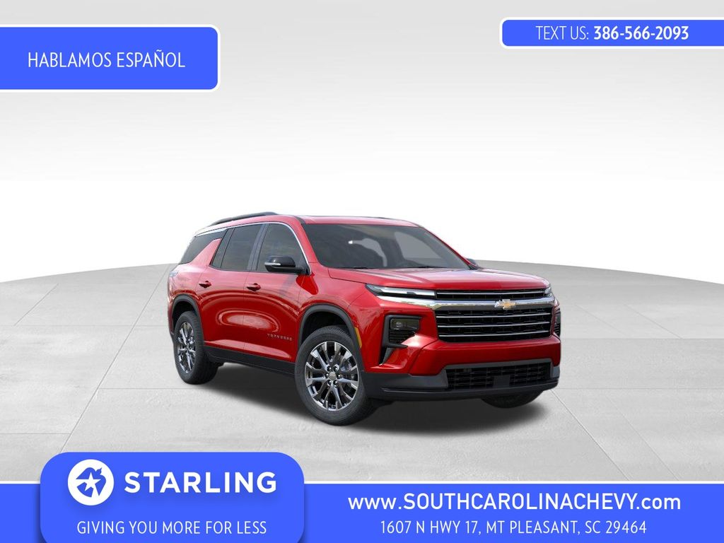 Radiant Red Tintcoat 2026 Chevrolet Traverse SUV / Crossover Front-Wheel Drive 8-Speed Automatic